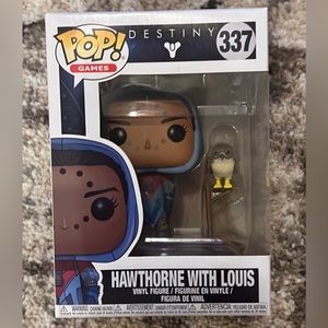 ☆VAULTED☆ Funko Pop! Video Game: Destiny: HAWTHORNE WITH LOUIS #337
